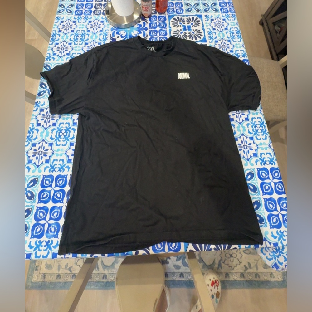Animal Black Short Sleeve Men's Tee